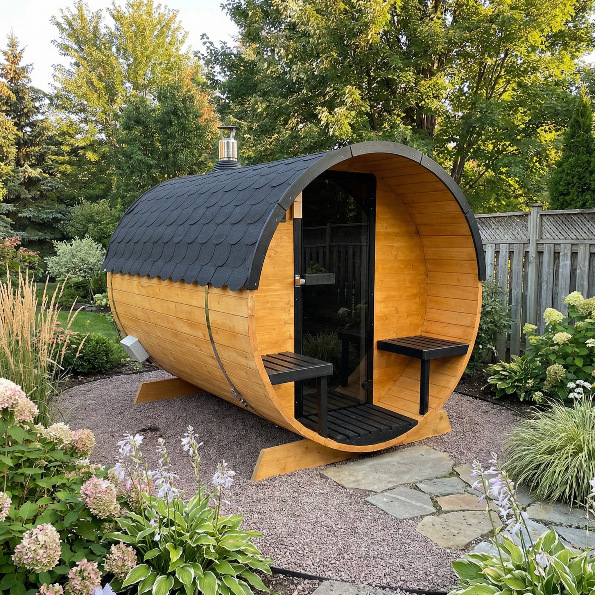 Sauna beczka 2,5m