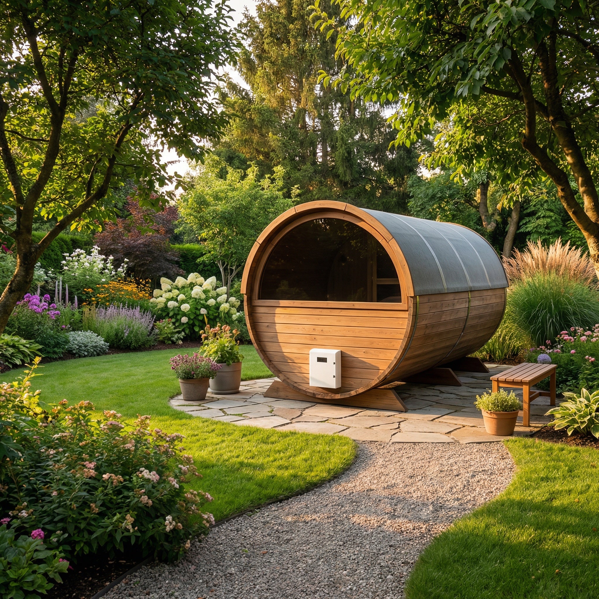 Sauna beczka 3,5m